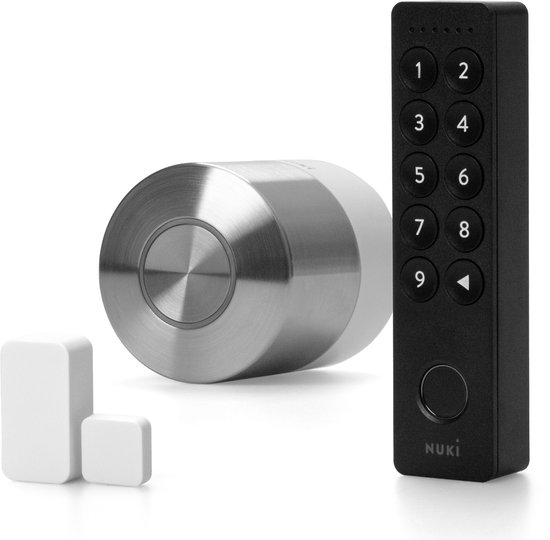 Nuki Pro Smart Lock - Met vingerafdruk, pincode en deursensor - Bol