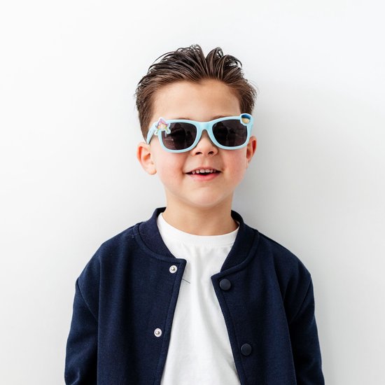 Fien & Teun kinderzonnebril - blauw - sunglasses - zonnebril - 2 tot 5 jaar van fien-teun — afbeelding 5