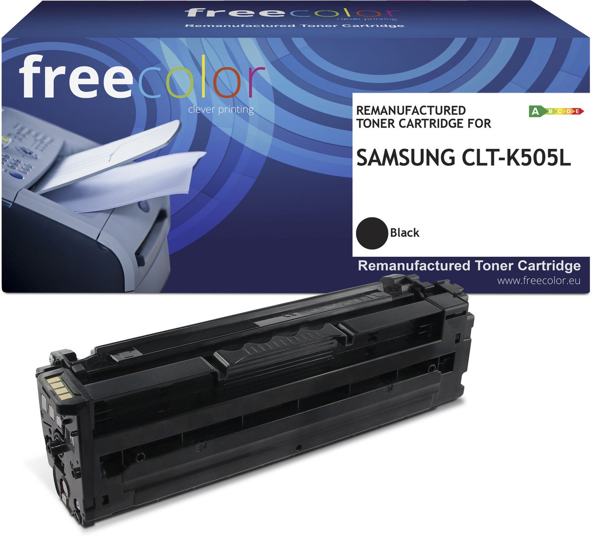 SAMSUNG CLT-K505L/ELS - toner FREECOLOR - Black 6000p