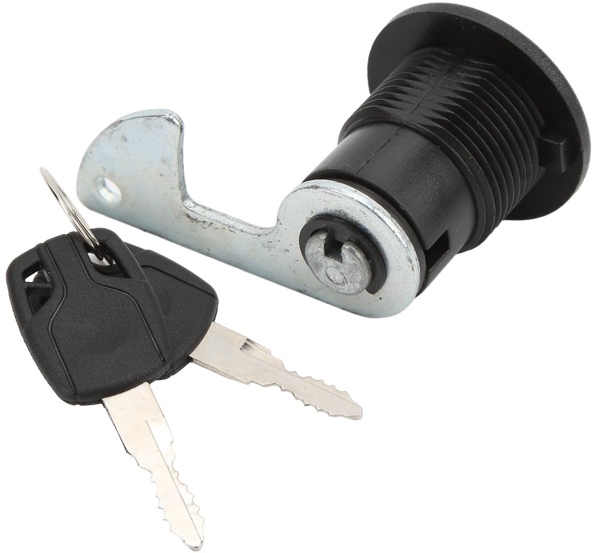 Vt products - Motorsleutelslot - Scootermontage - Aluminium - Universele Kit - Kofferbaksloten Set - Geschikt voor Elektrische Motorfietsen - B korte