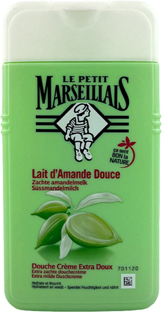 Le Petit Marseillais - bio douchegel - voedende douchecrème met amandelmelk