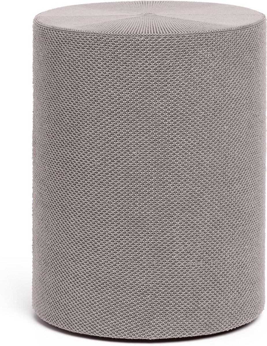 Luidsprekerafdekking - Speakerhoes Audio Dock - Bescherming Audioapparatuur - Akoestisch Transparant Gebreid - 30 x 23 x 23 cm - Betongrijs