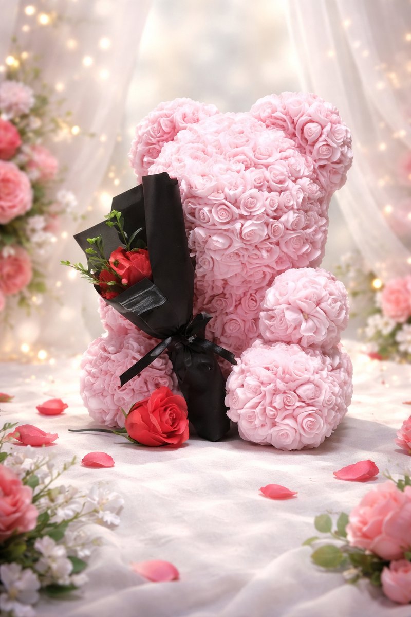 Teddybeer verjaardagscadeau vaderdag moederdag beterschap rozen valentijns - liefdes cadeau Love teddy beer valentijn cadeautje rozen love valentijn knuffel Cadeau Valentijnsdag, Valentijn, Huwelijk,romantisch, vrouw perfect cadeau voor valentijnsdag