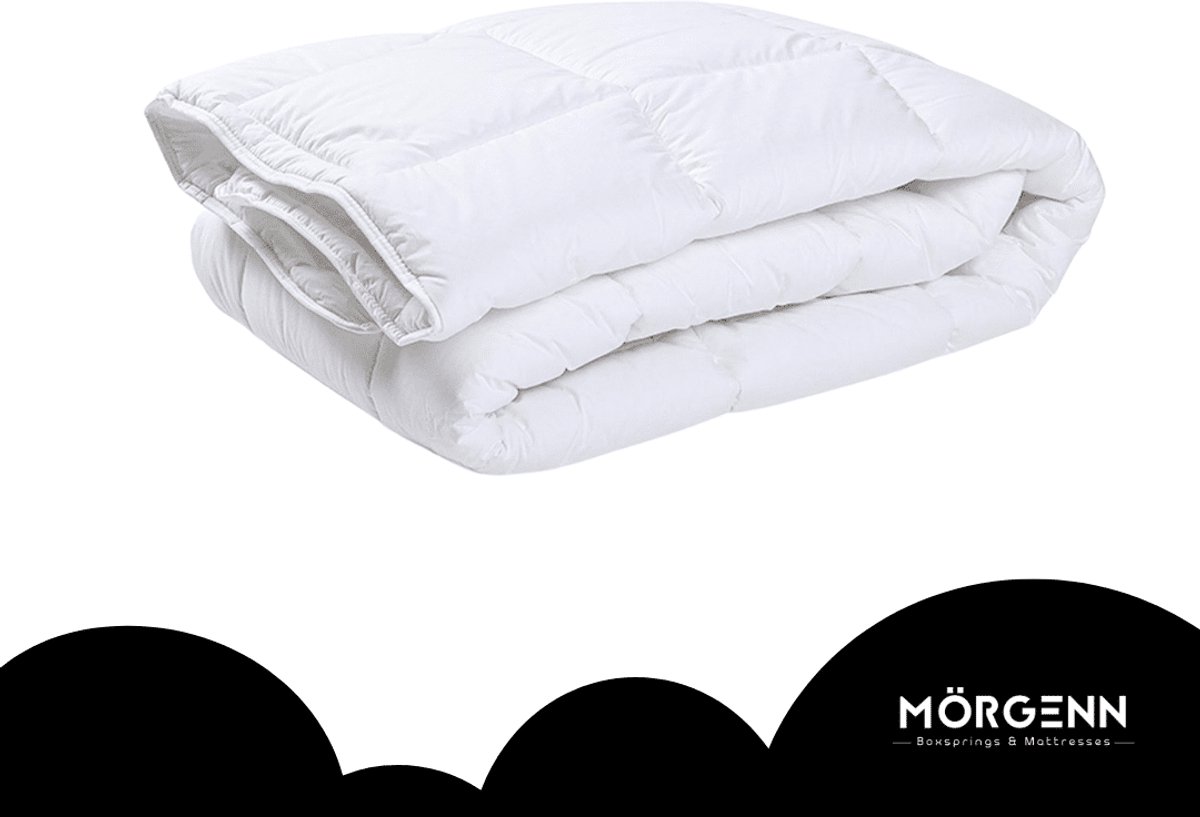 Mörgenn Luxe Hotel Dekbed The Original - Anti Allergisch - Micropercale Tijk - Warmteklasse 3 - All Season Enkel - Dekbed 240x220 cm