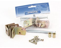 L-beslag - RVS - Set van 4 stuks