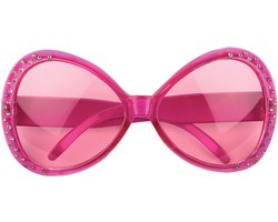 Disco Bril Roze met Strass – Ultra‑Brillante Festival Look - Licht, opvallend en de festivaltrend