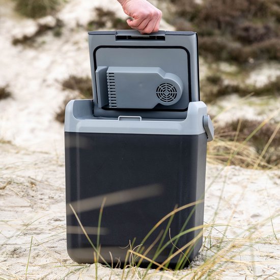 Volkstool® E14 Cool Box 13L - Elektrische Compressor Koelbox Single Zone - Koelen (Self-Organising) met Enkele Zone - Met Digitaal Display - Werkt op 12V en 230V - Eenvoudige Bediening van Merkloos — afbeelding 5