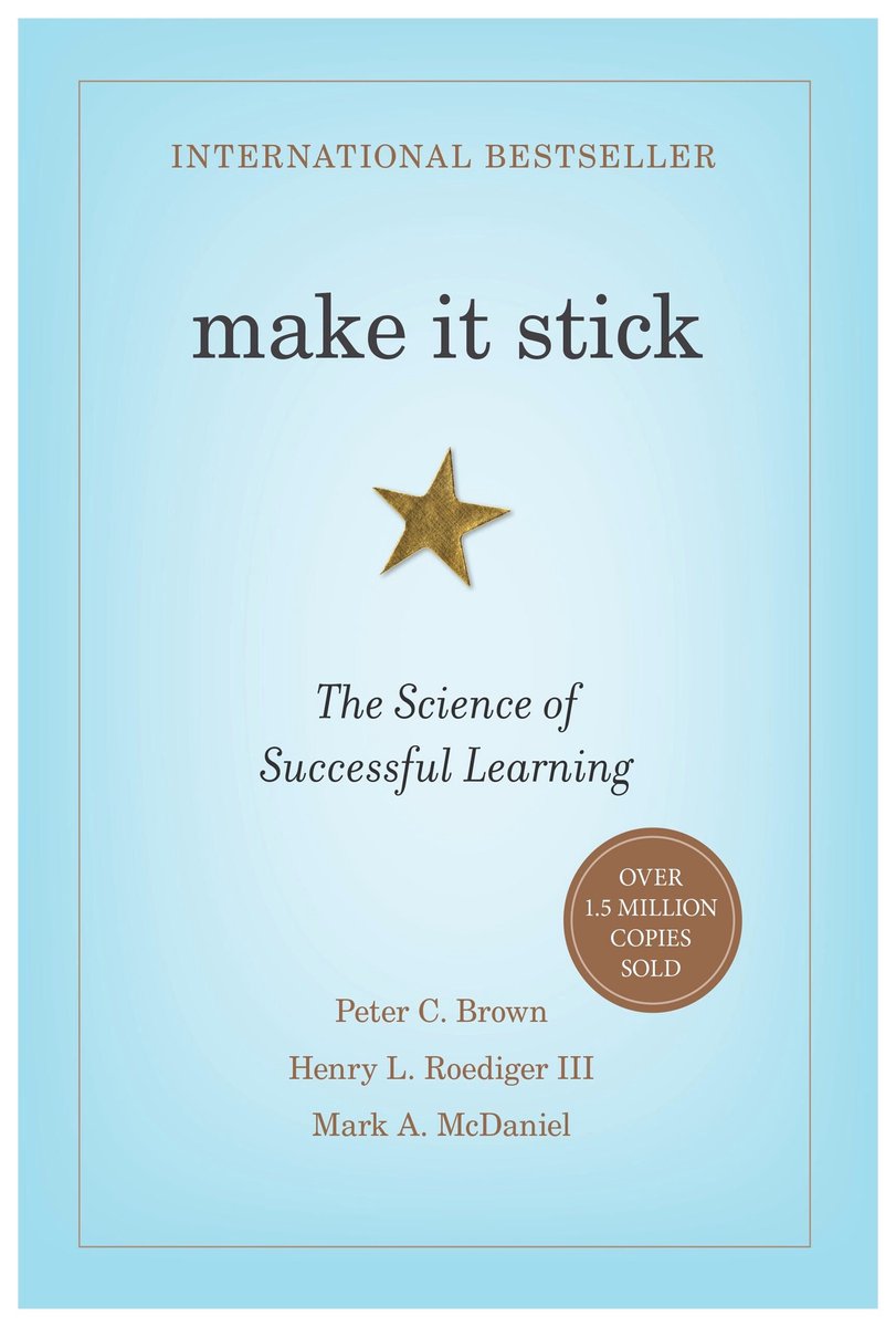 Omslag van Make It Stick Science Of Learning
