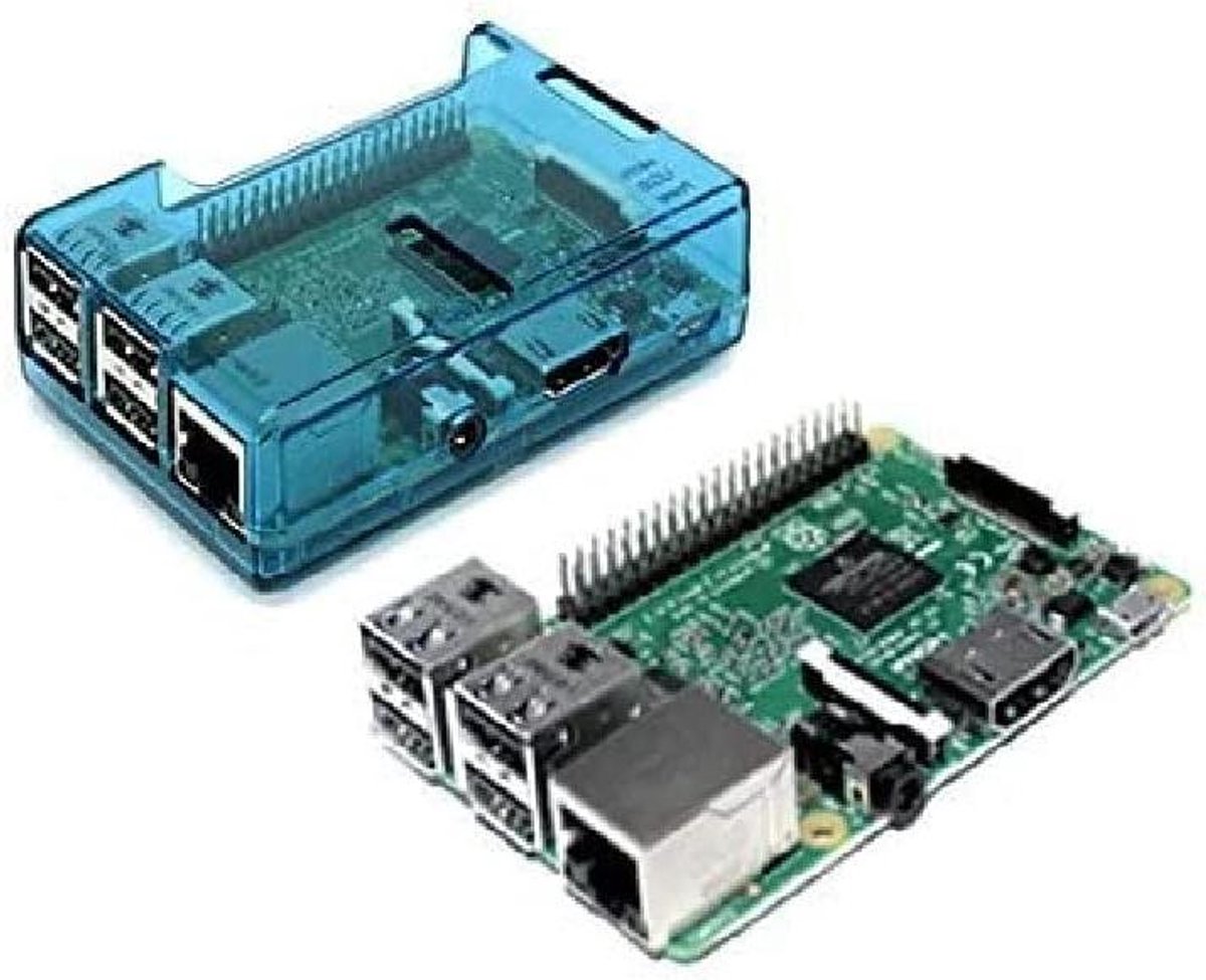 Mini Computer - Single Board Computer - Project Ontwikkeling - Quad Core Processor - 1 GB RAM - Blauw