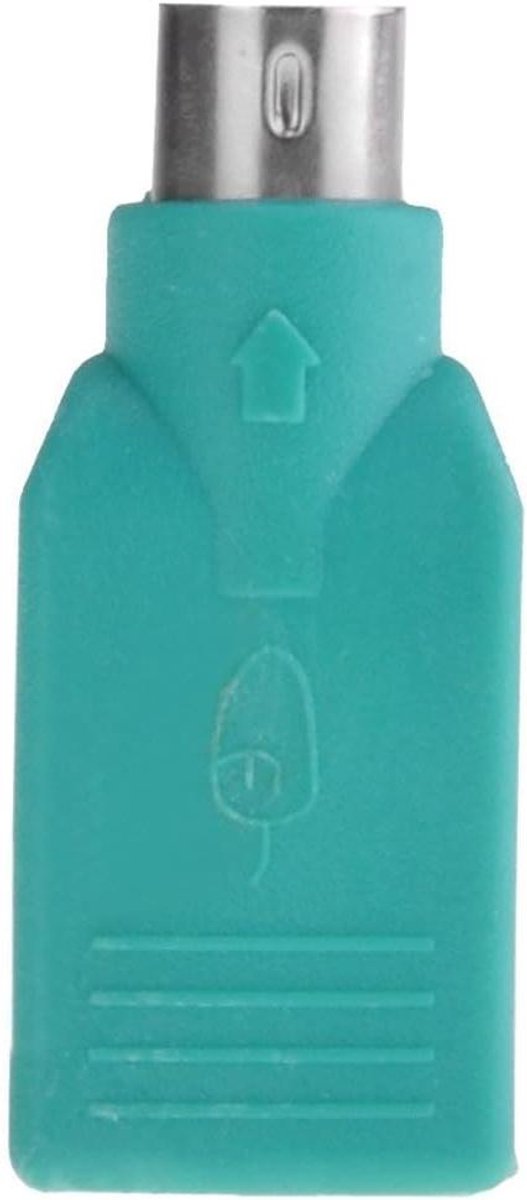 Muis Adapter - PS2 Converter - Oude Muis Gebruiken - Twee Poorten - 19 x 8 x 1.5 cm - Zwart