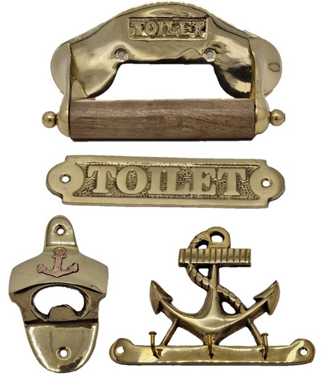 Boutique Trukado - Mancave Nautica Set (messing)