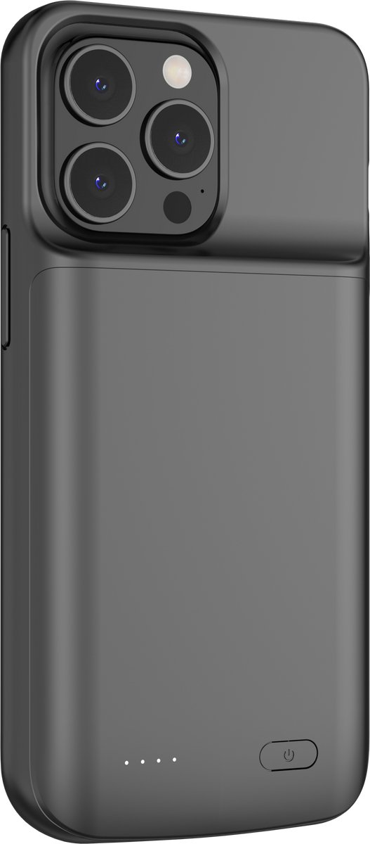 Geschikt voor Apple iPhone 14 Plus - Powerbank Telefoonhoesje - Distinction Battery Case - Batterijhoesje - Accuhoesje - Zwart - 6800 mAh