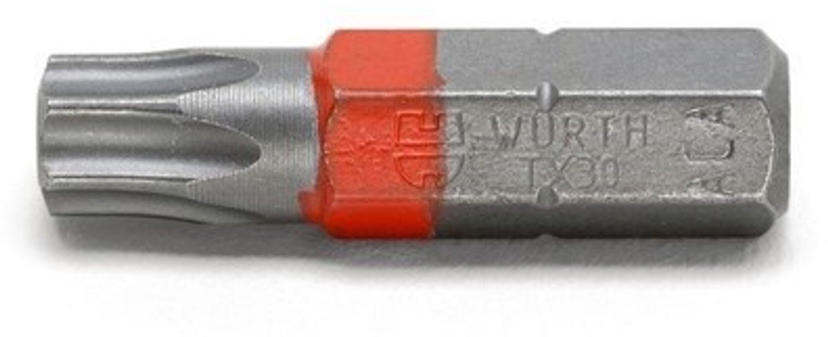 Wuerth Mondstuk TX30 1/4'', L25 mm