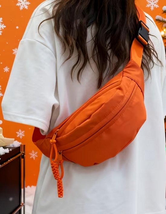 Schoudertas – Oranje - Koningsdag – Festival & Fan Accessoire- Unisex - Wasbaar