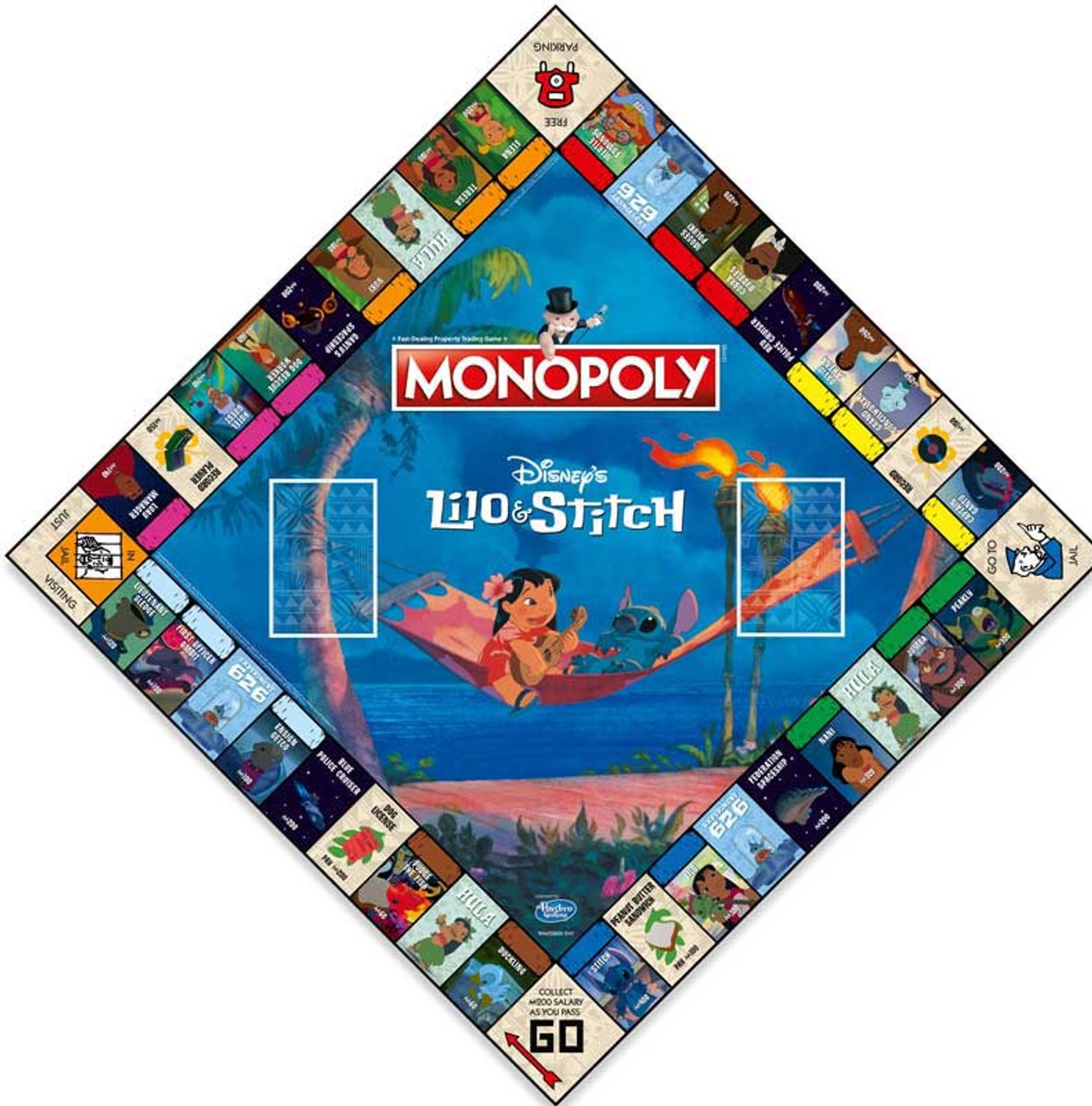 Winning Moves Monopoly - Bordspel - Lilo & Stitch - Engels — afbeelding 7