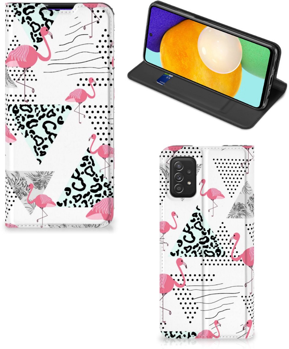 Samsung Galaxy A03s Hoesje maken Flamingo Triangle