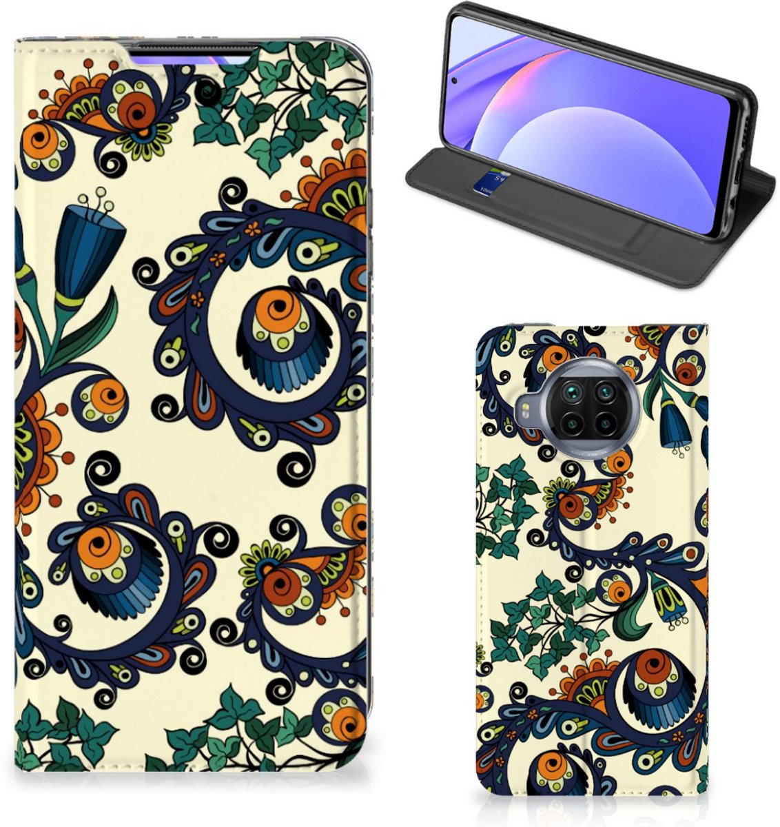 Telefoon Hoesje Xiaomi Mi 10T Lite Barok Flower