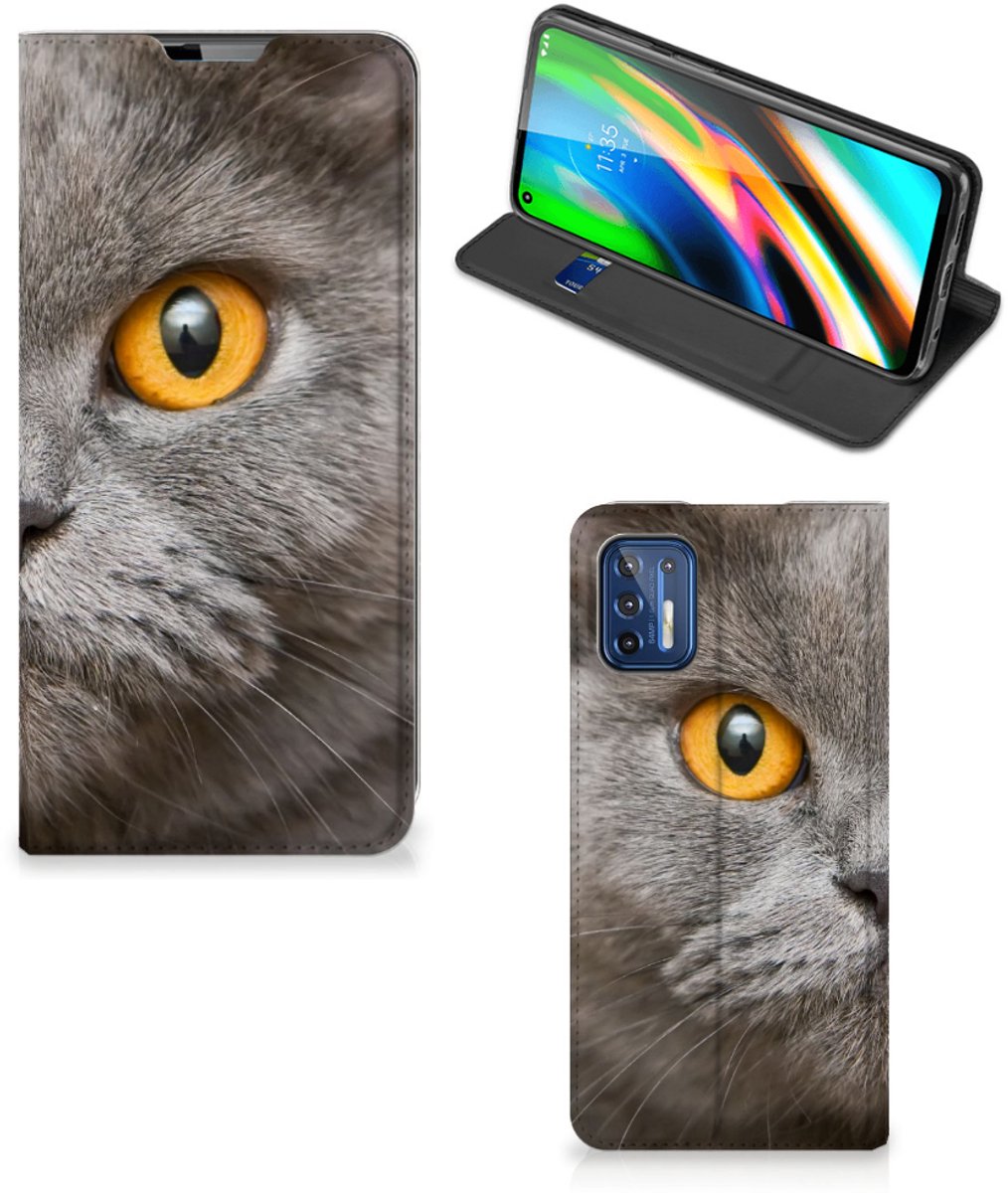 Hoesje maken Motorola Moto G9 Plus Britse Korthaar