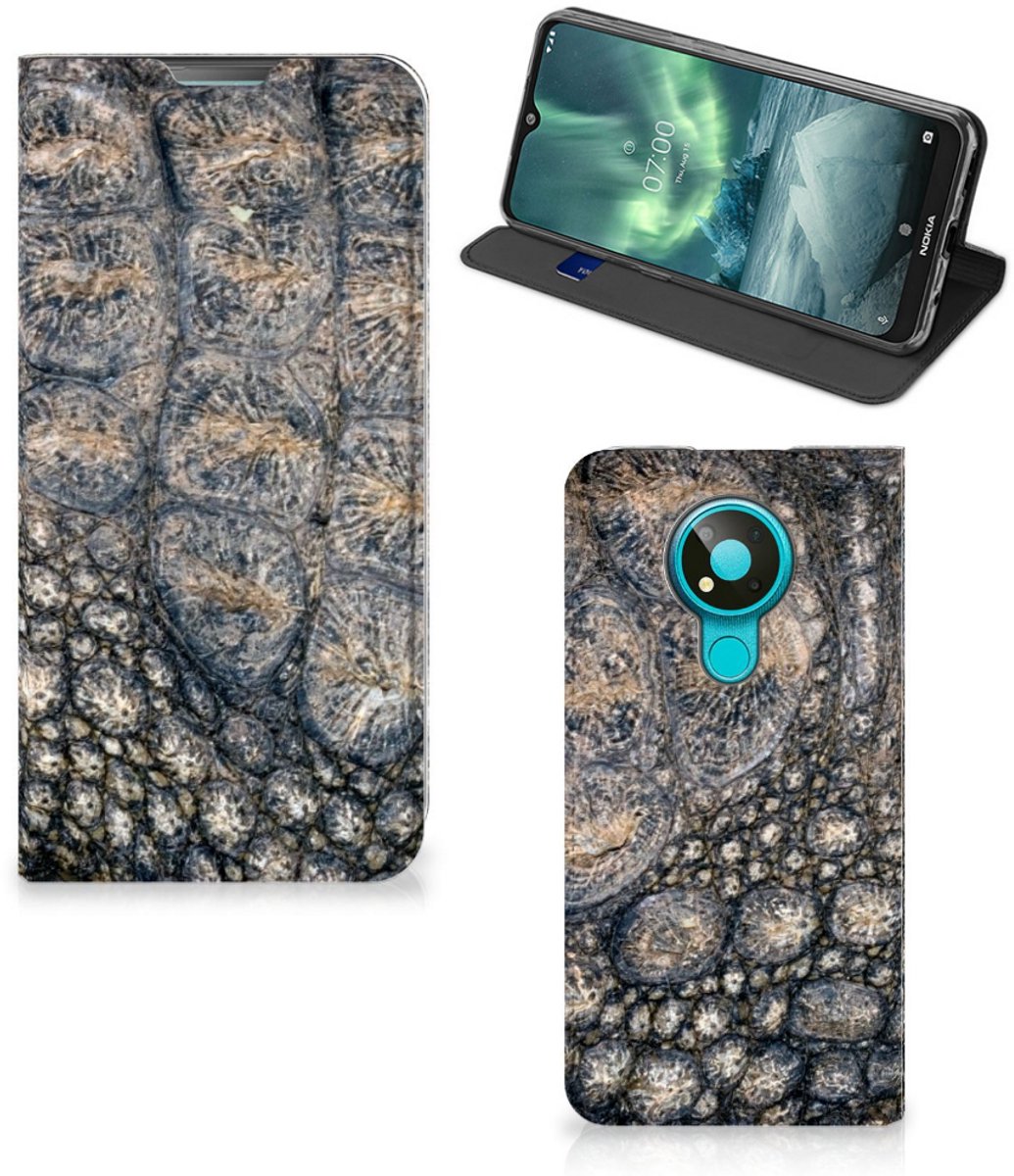 Nokia 3.4 Hoesje maken Krokodillenprint