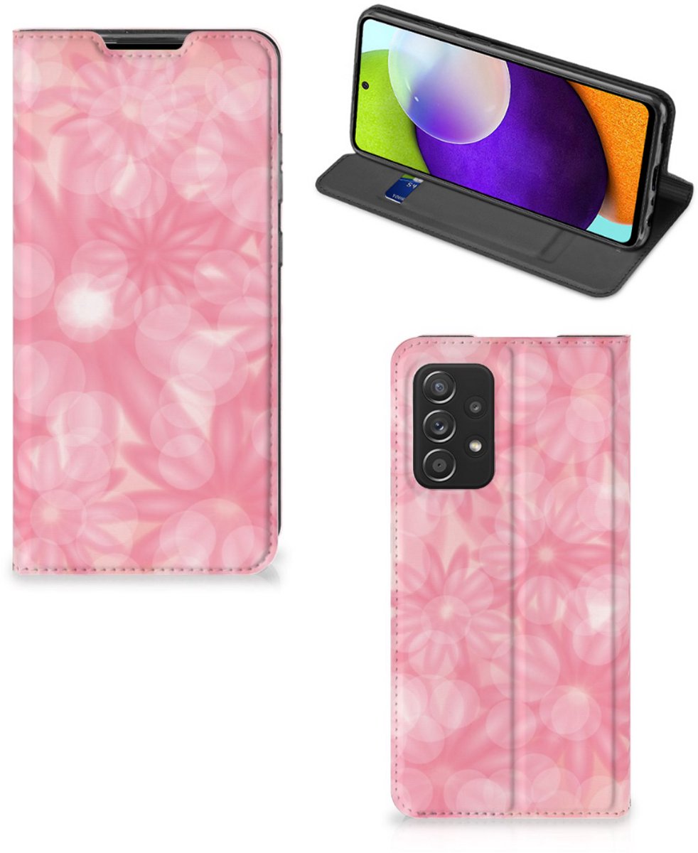 Samsung Galaxy A52 Smart Cover Spring Flowers
