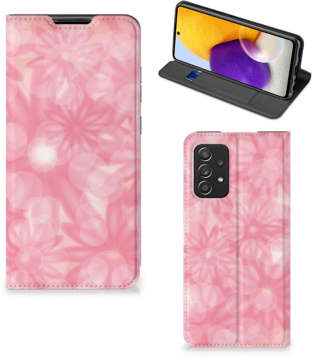 Samsung Galaxy A72 (5G/4G) Smart Cover Spring Flowers