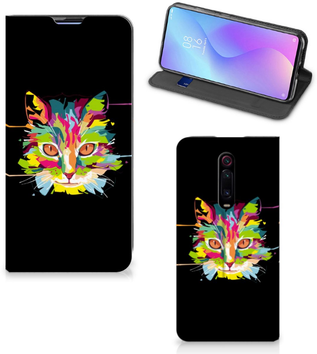 Xiaomi Redmi K20 Pro Magnet Case Cat Color