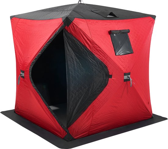 VEVOR Vistent 3-4 Personen Visparaplu Campingtent Ijsvissen Tent 1,8x1,8x2m van Vevor — afbeelding 2