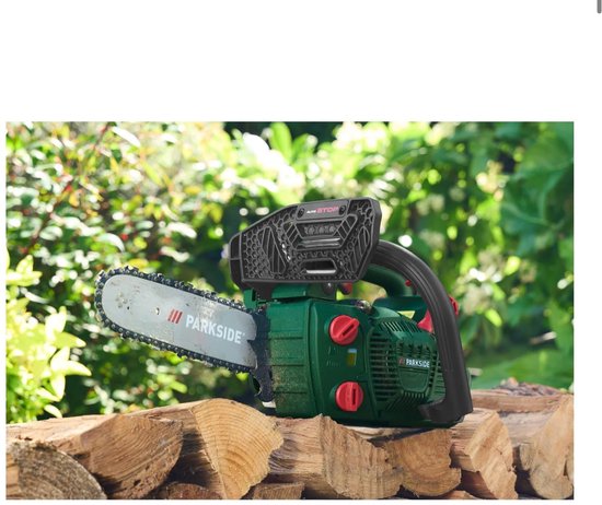 PARKSIDE® Benzine boomzaag 700 W - 2 takt motor - snijlengte 20cm - kettingzaag van Parkside — afbeelding 3