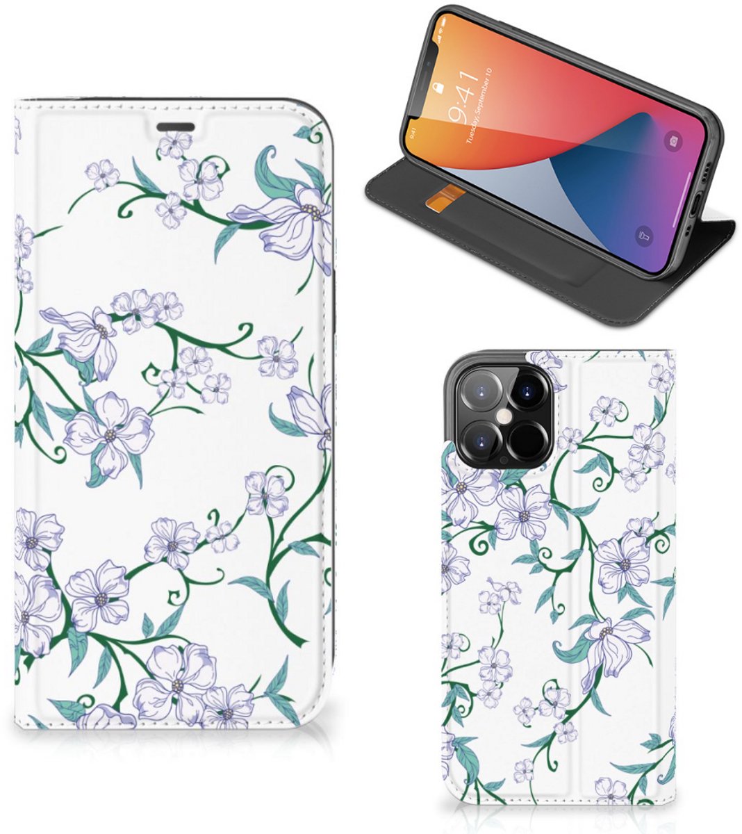 iPhone 12 Pro Max Uniek Smart Cover Blossom White