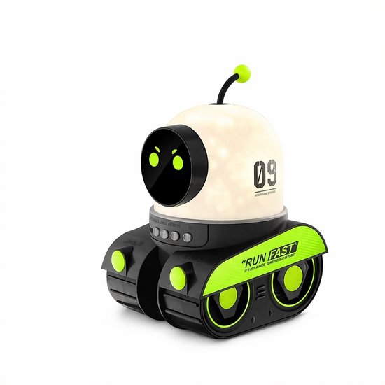 BOECKIE Robot Nachtlamp met Sterrenprojector - Kinderkamer Lamp