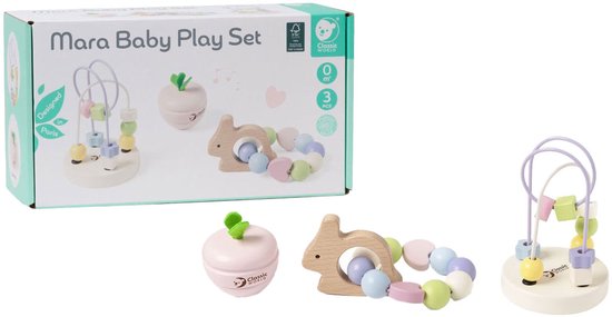 Classic World Houten Baby Speelset Mara, 3dlg.. van Classic — afbeelding 5