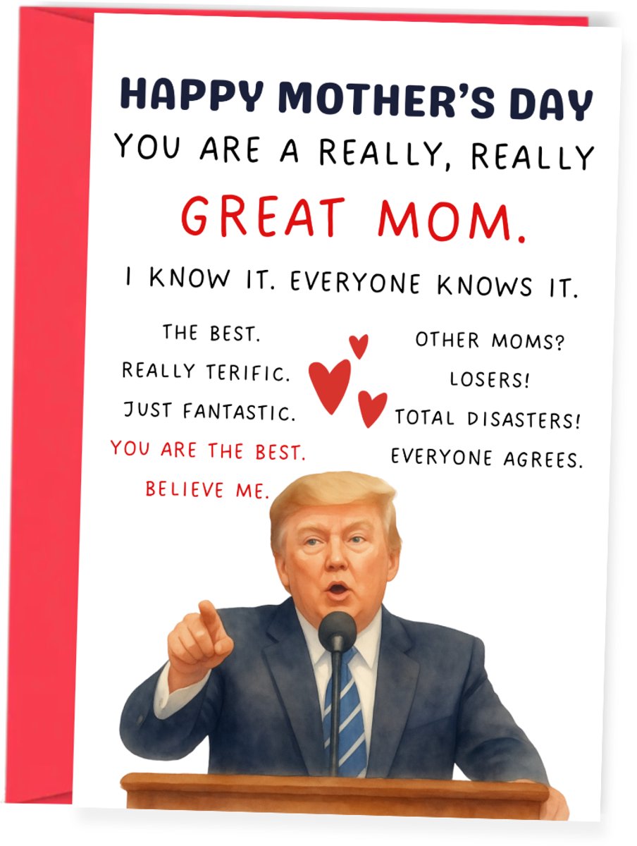 You’re a Fantastic Mom - Grappige wenskaart voor moeder, oma - Moederdagkaart - Ansichtkaart (10x15 cm incl. envelop)