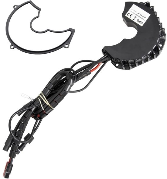 MMP® Elektrische Fiets Middenmotor - fiets - Zwart - 16cm x 16cm x 7cm