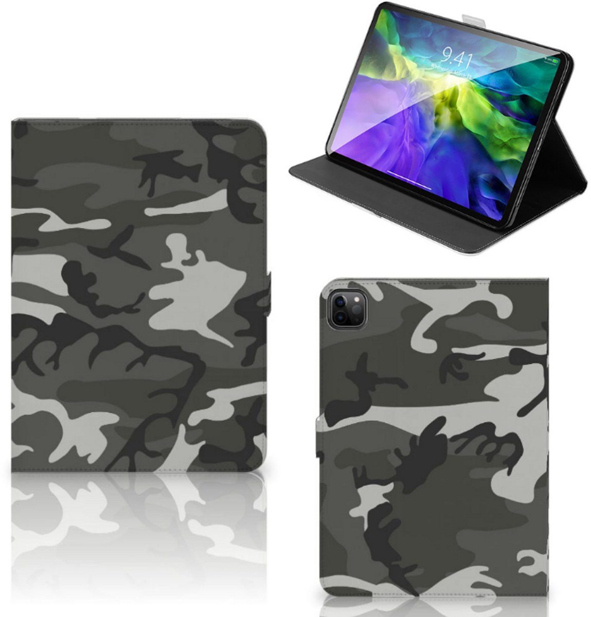 iPad Pro 11 2020/2021/2022 Tablet Hoes Army Light