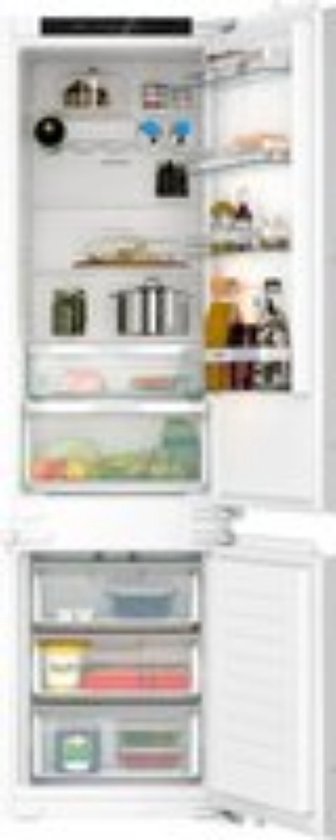 Ingebouwde Siemens iQ300 koel-vriescombinatie 290L No Frost LED verlichting 5 jaar garantie