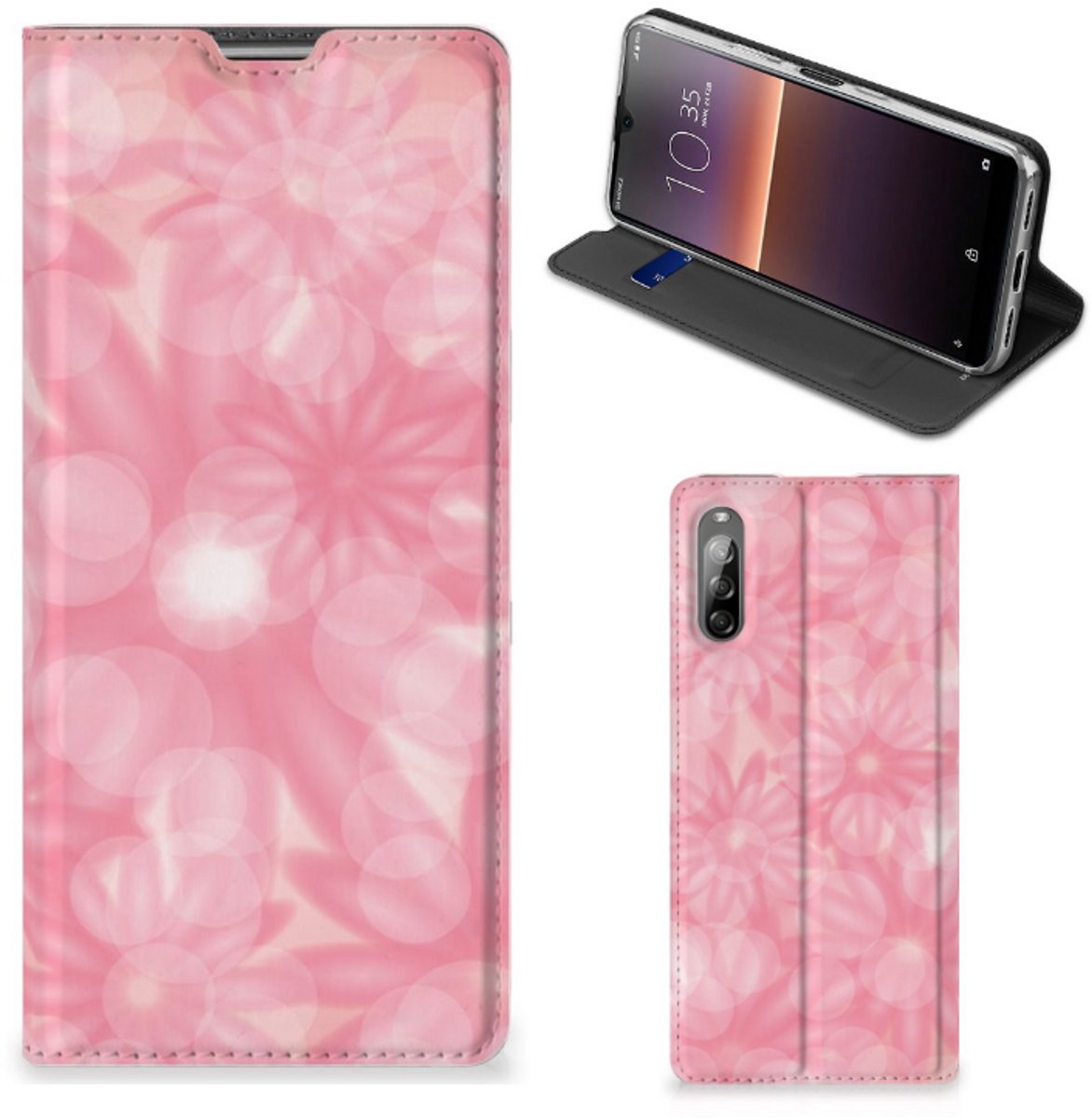Sony Xperia L4 Smart Cover Spring Flowers