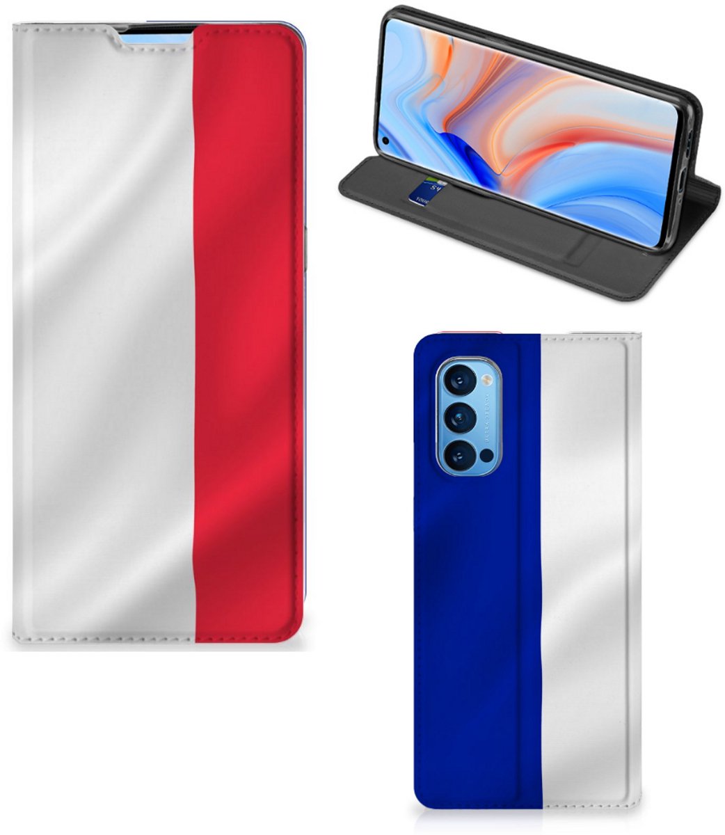 Standcase Hoesje voor OPPO Reno4 Pro 5G Standcase Frankrijk