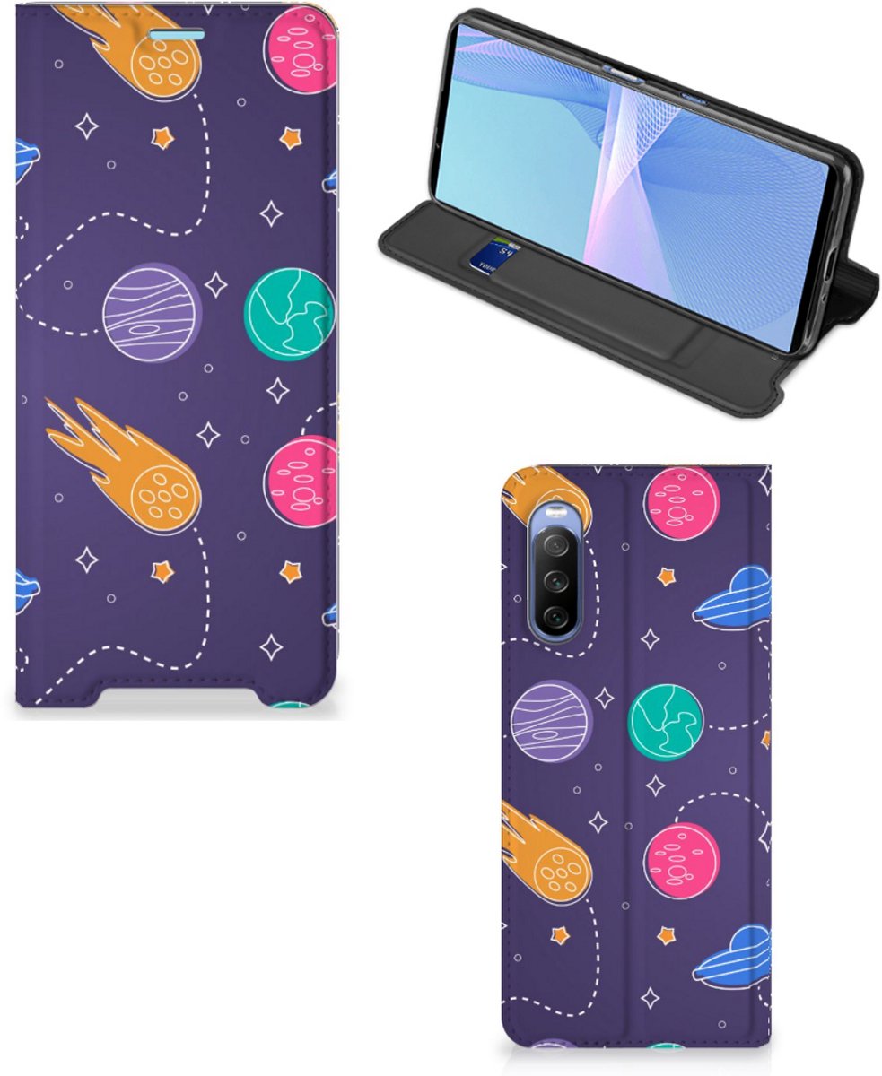 Standcase Hoesje voor Sony Xperia 10 III Hippe Standcase Space