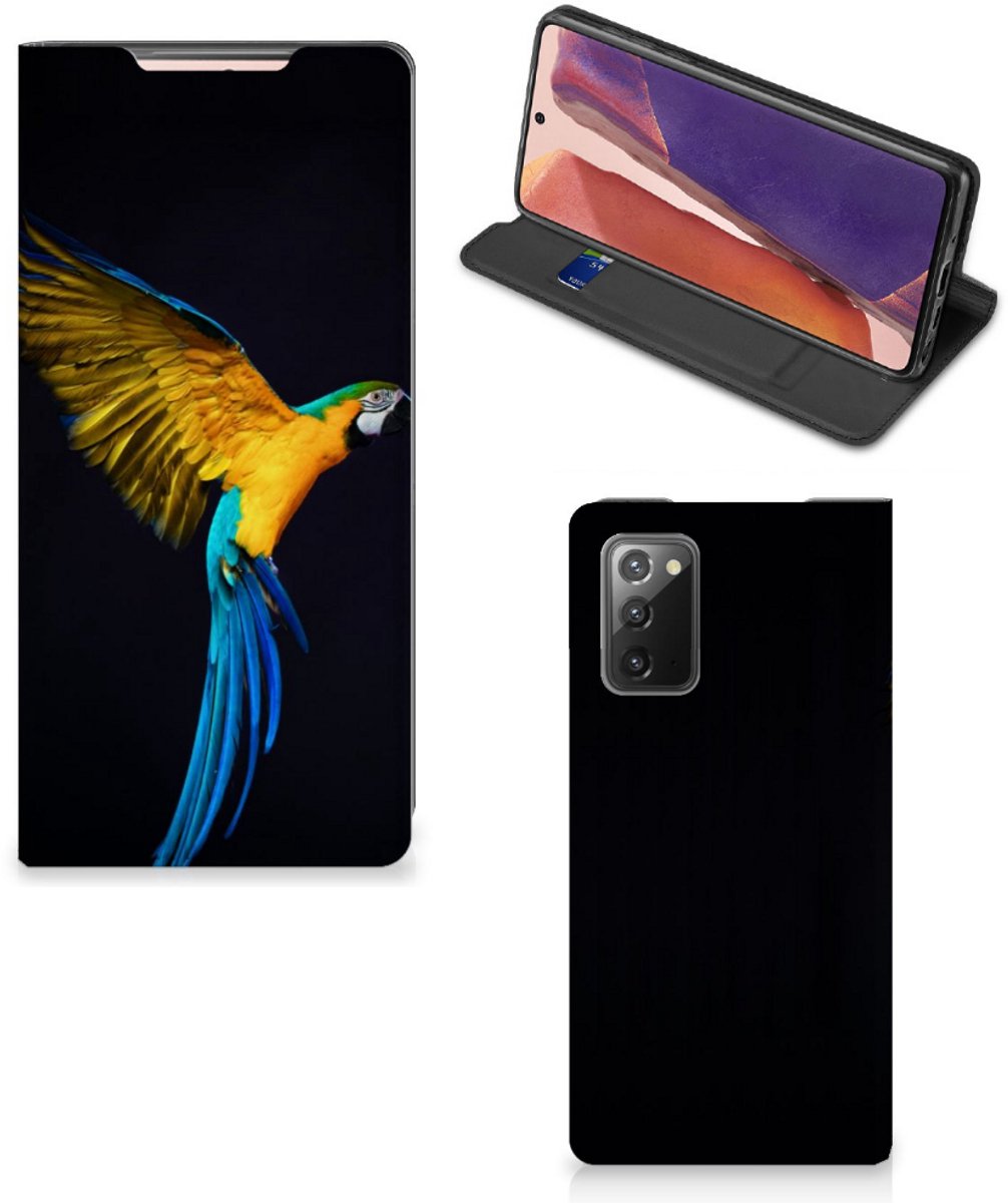 Samsung Galaxy Note20 Hoesje maken Papegaai