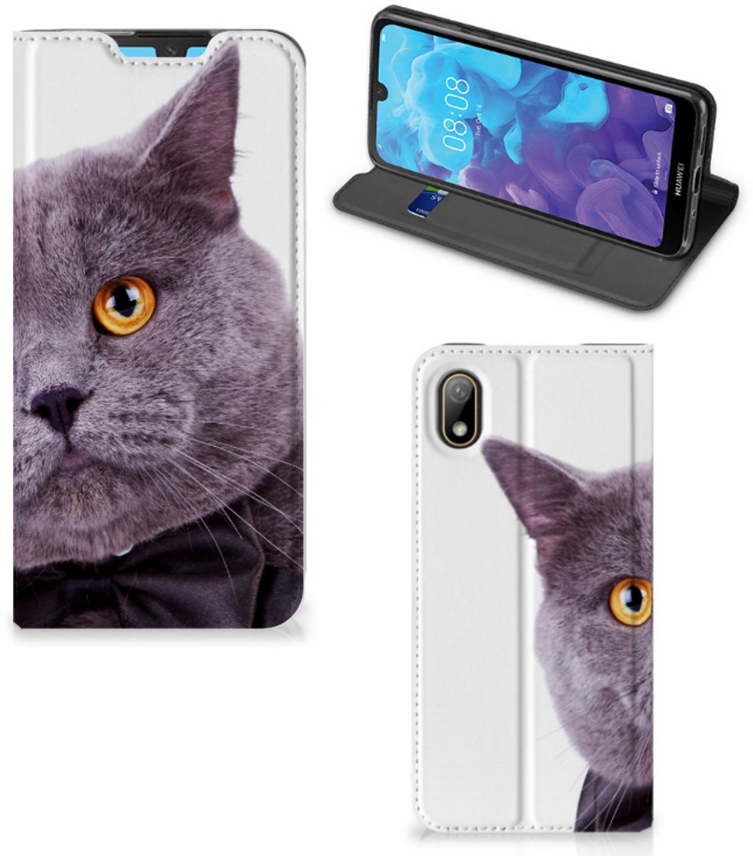 Huawei Y5 (2019) Hoesje maken Kat