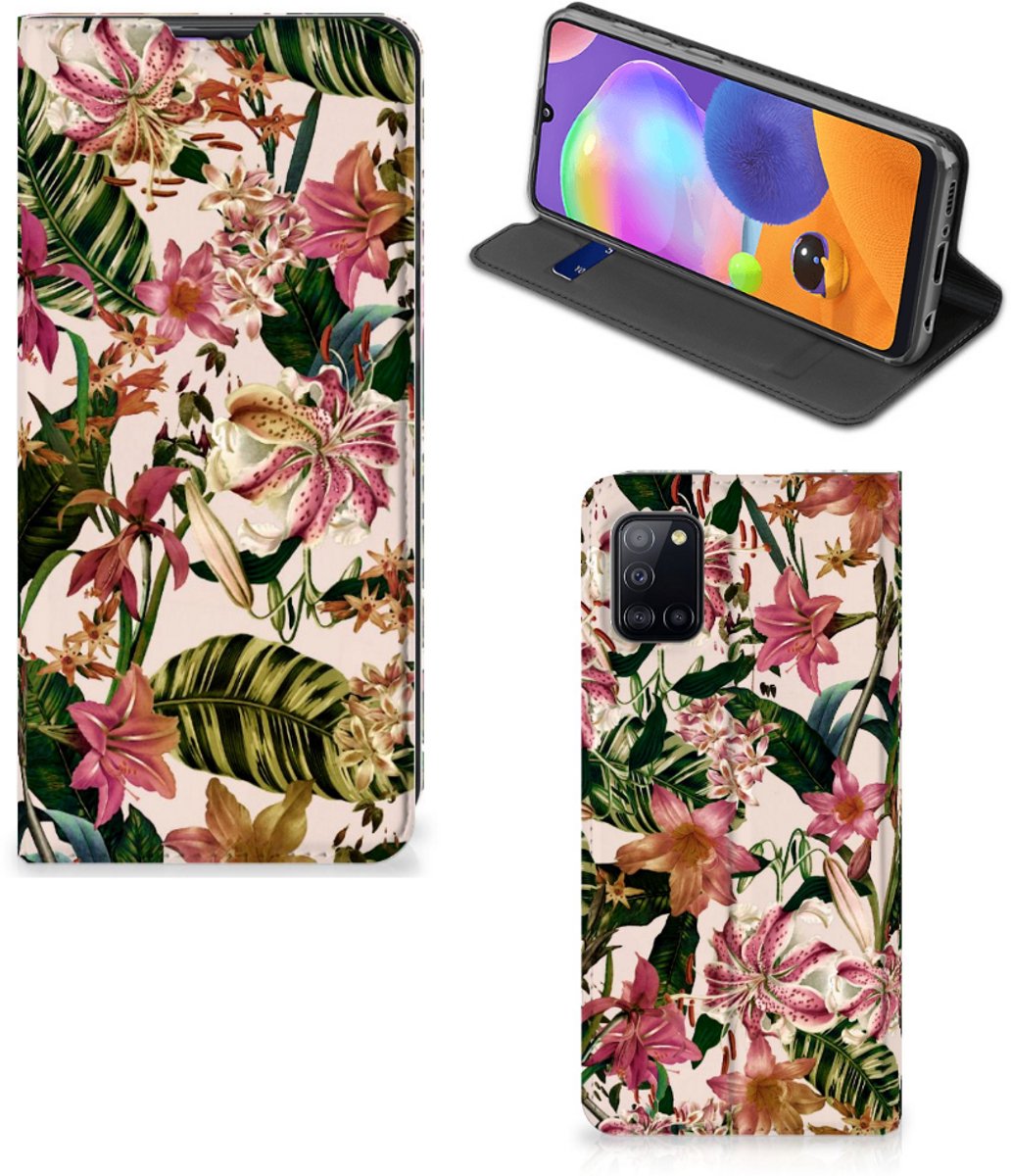 Samsung Galaxy A31 Smart Cover Flowers