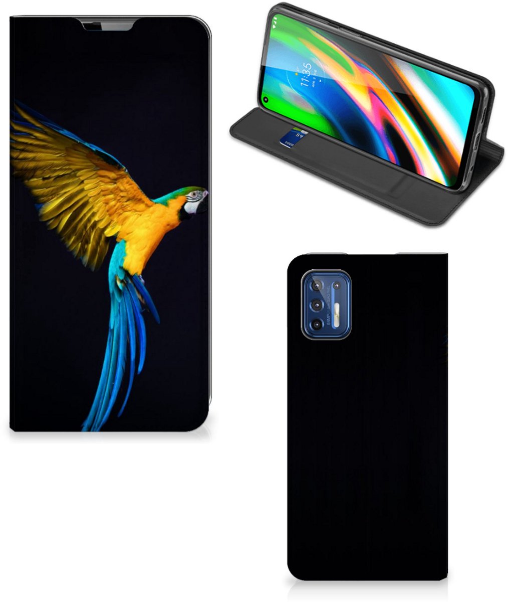 Motorola Moto G9 Plus Hoesje maken Papegaai