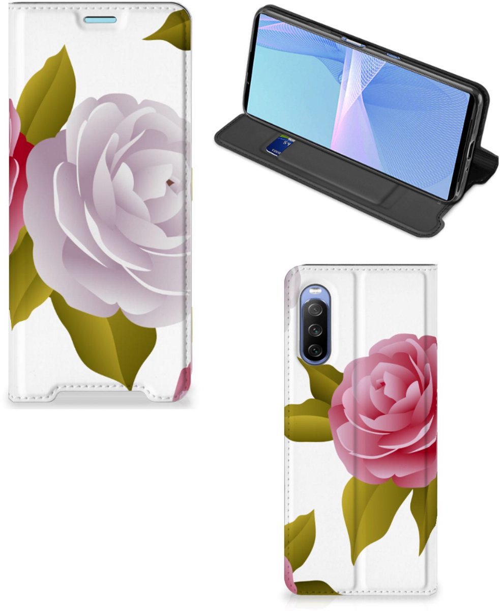 Sony Xperia 10 III Smart Cover Roses