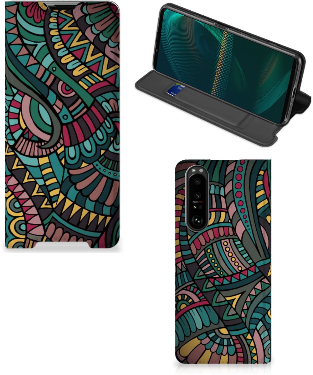 Sony Xperia 5 III Hoesje met Magneet Aztec