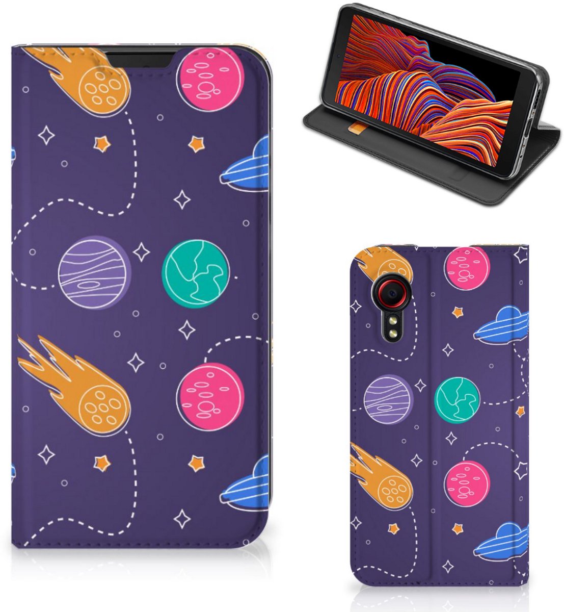 Samsung Galaxy Xcover 5 Hippe Standcase Space