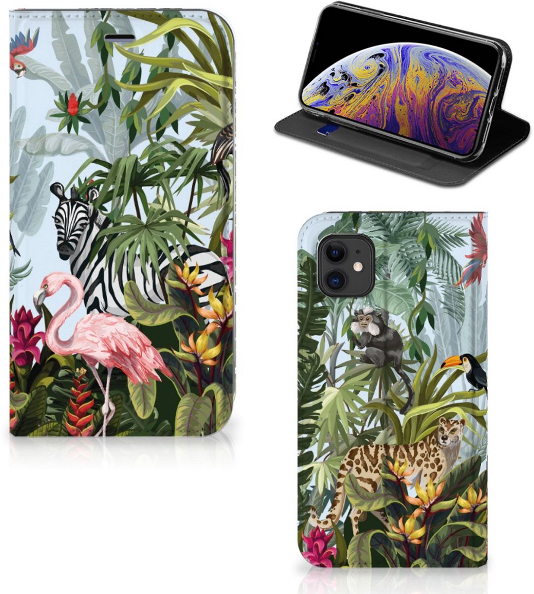 Hoesje maken voor Apple iPhone 11 Jungle