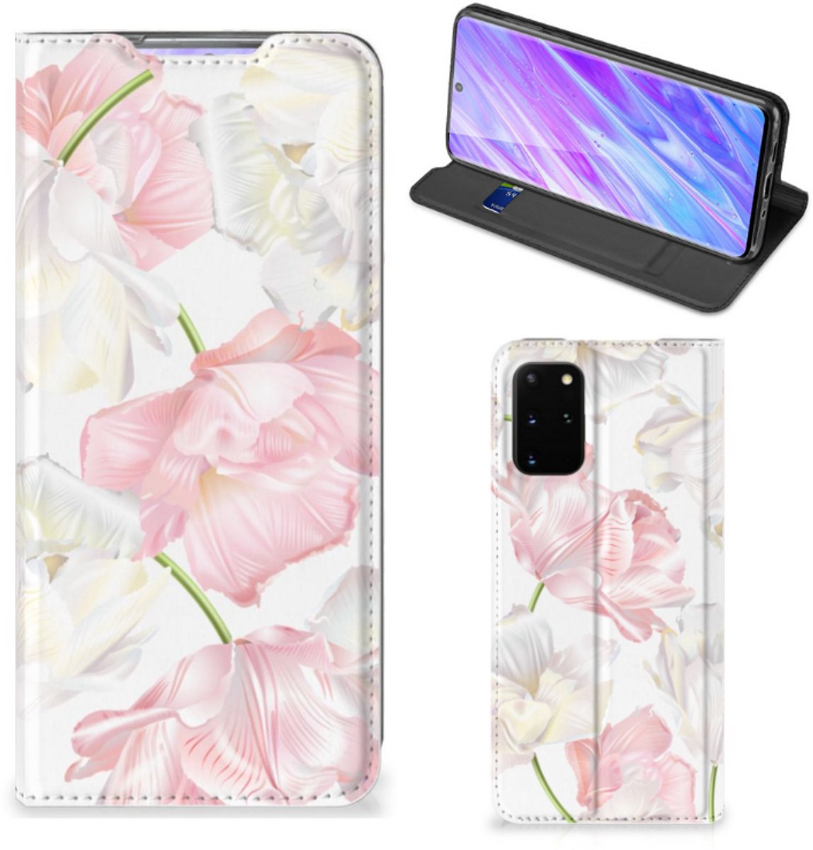 Samsung Galaxy S20 Plus Smart Cover Lovely Flowers