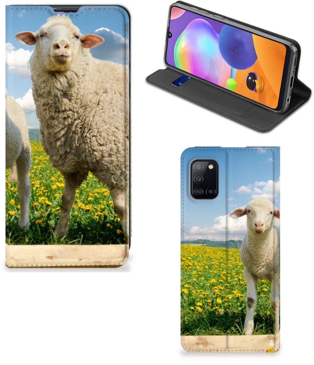 Samsung Galaxy A31 Hoesje maken Schaap en Lammetje