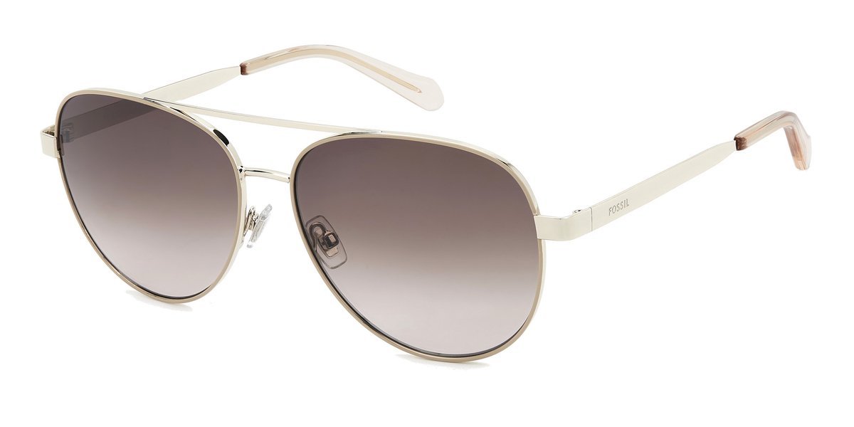Fossil FOS 3178/G/S Brown gold 58/15/140 WOMAN Zonnebrillen