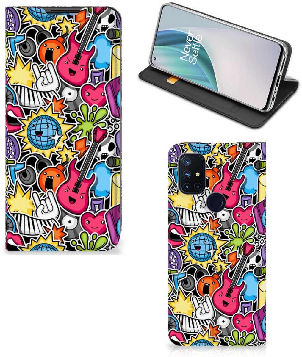 OnePlus Nord N10 5G Hippe Standcase Punk Rock